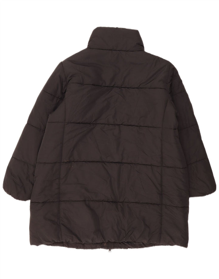 Marks & Spencer Damen Wattierte Jacke UK 20 2XL Schwarz Polyester