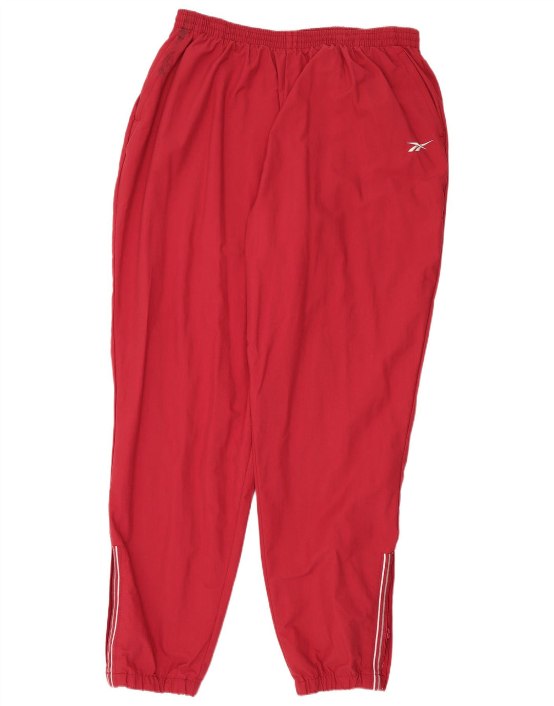REEBOK Herren-Trainingshose, Jogginghose, 2XL, rotes Nylon