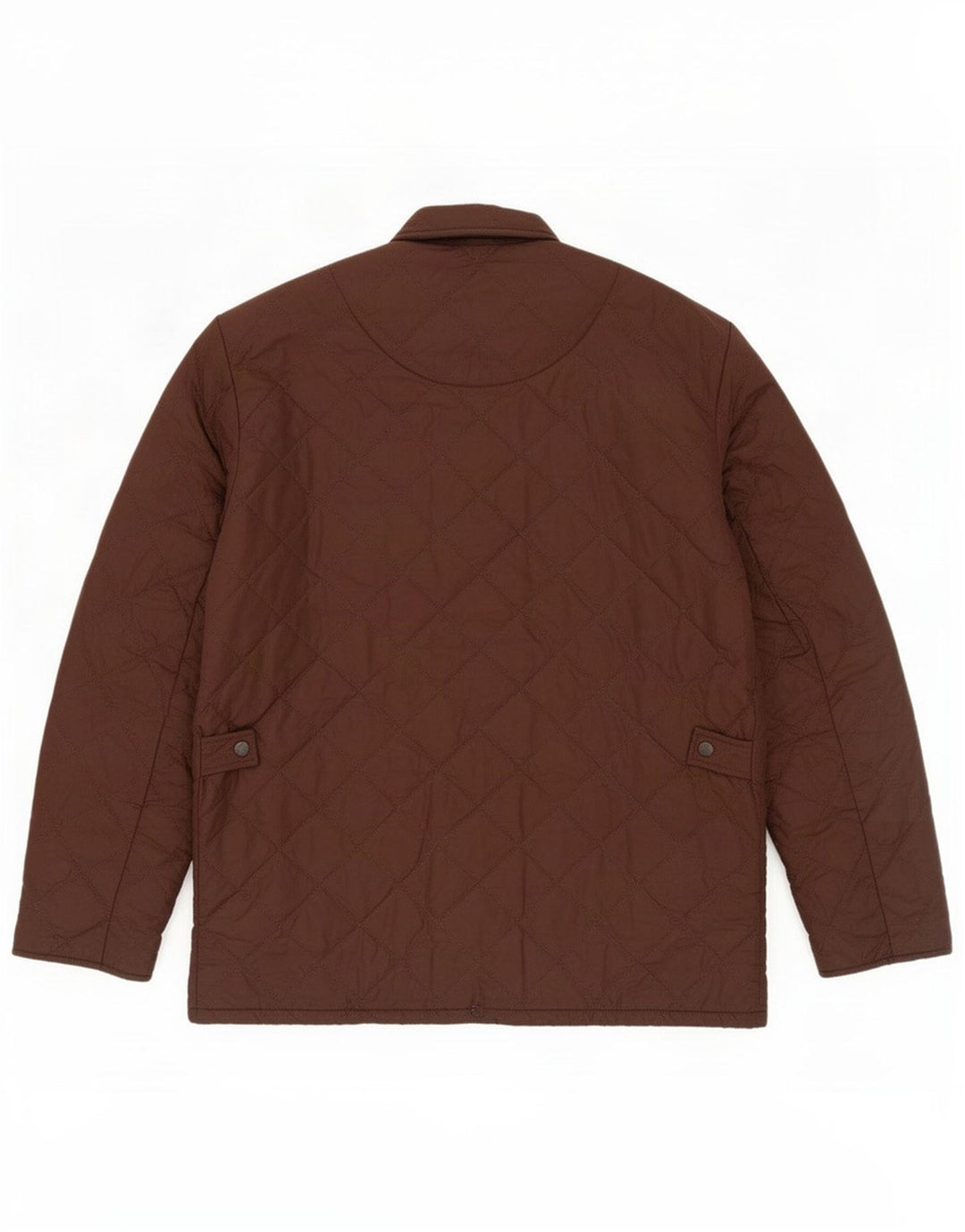 Barbour Herren Steppjacke UK 38 Mittelbraunes Polyester