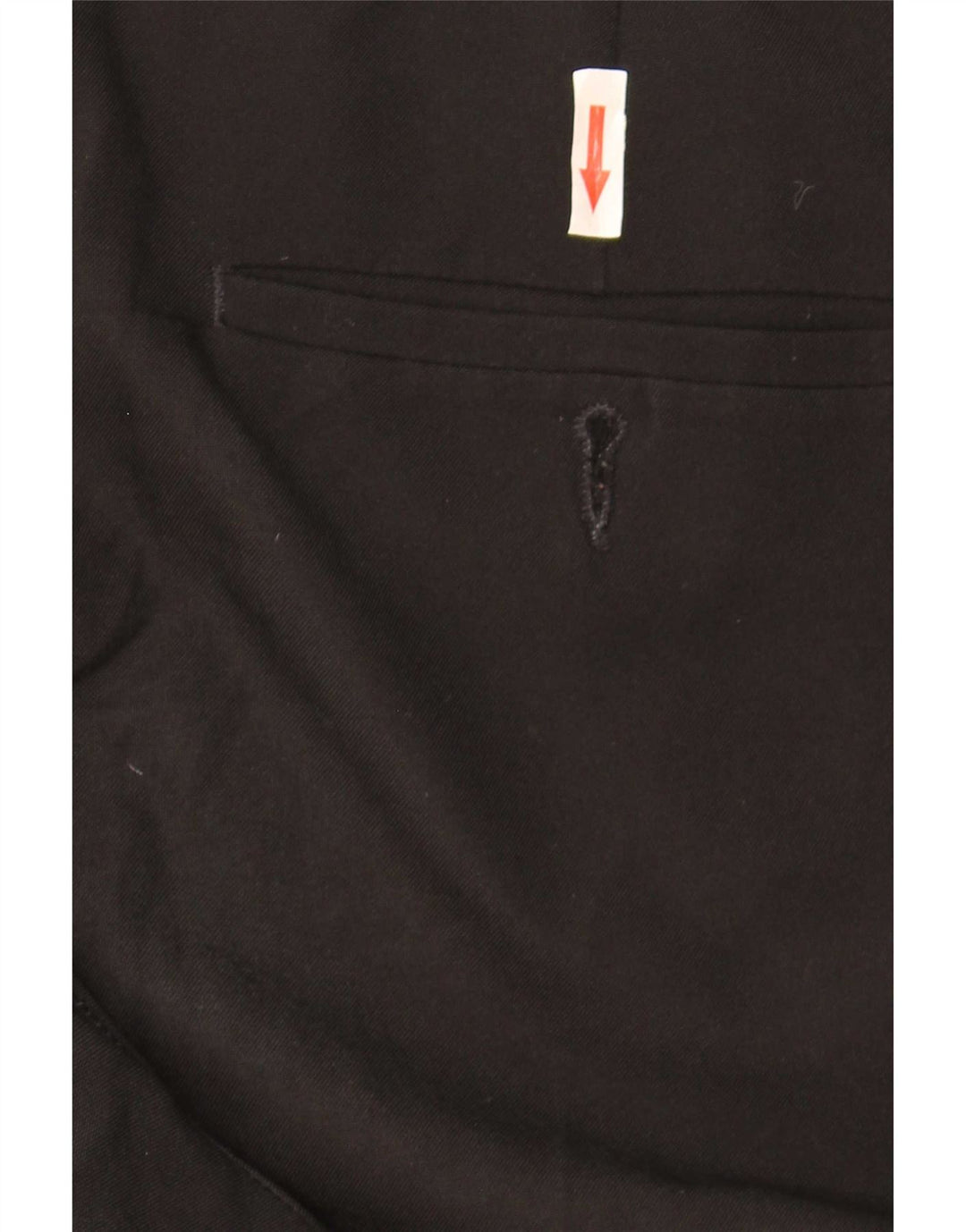 Marks & Spencer Herren Slim Chinohose W34 L33 Schwarz Polyester