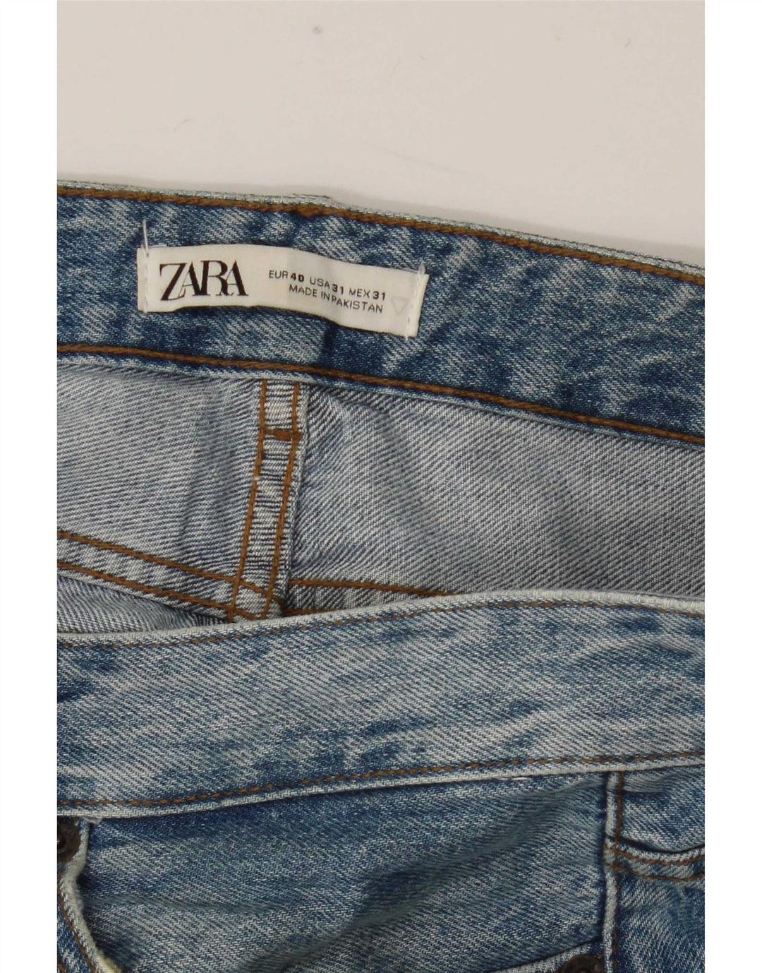 Zara Herren Slim Jeans EU 40 Mittel W31 L30 Blau