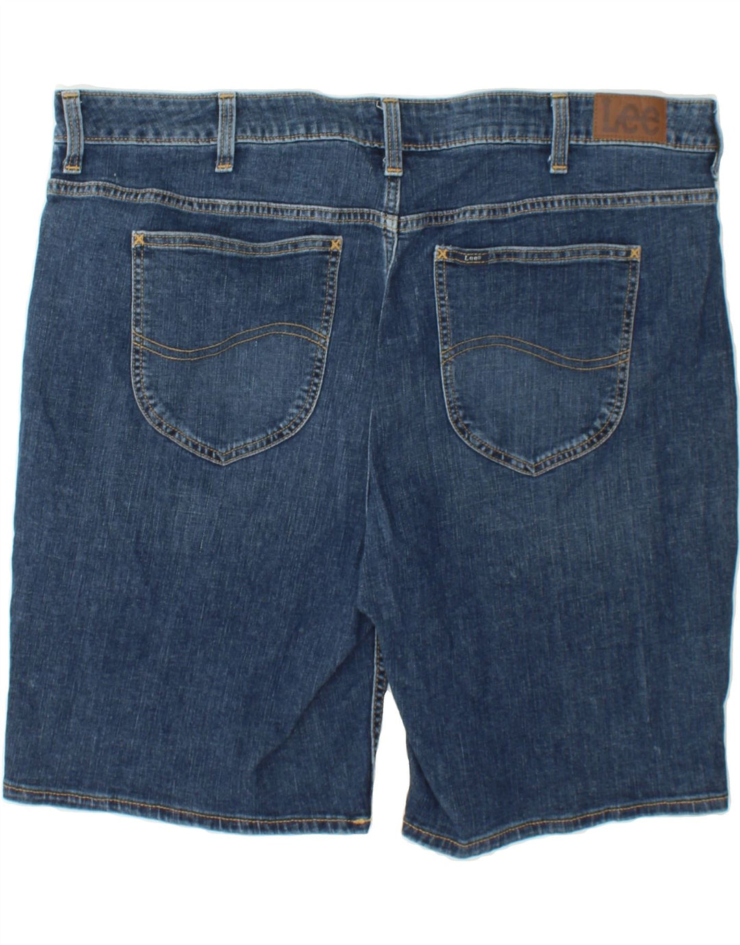 LEE Womens Mid Rise Regular Fit Denim Shorts W42 3XL  Blue Vintage Lee and Second-Hand Lee from Messina Hembry 