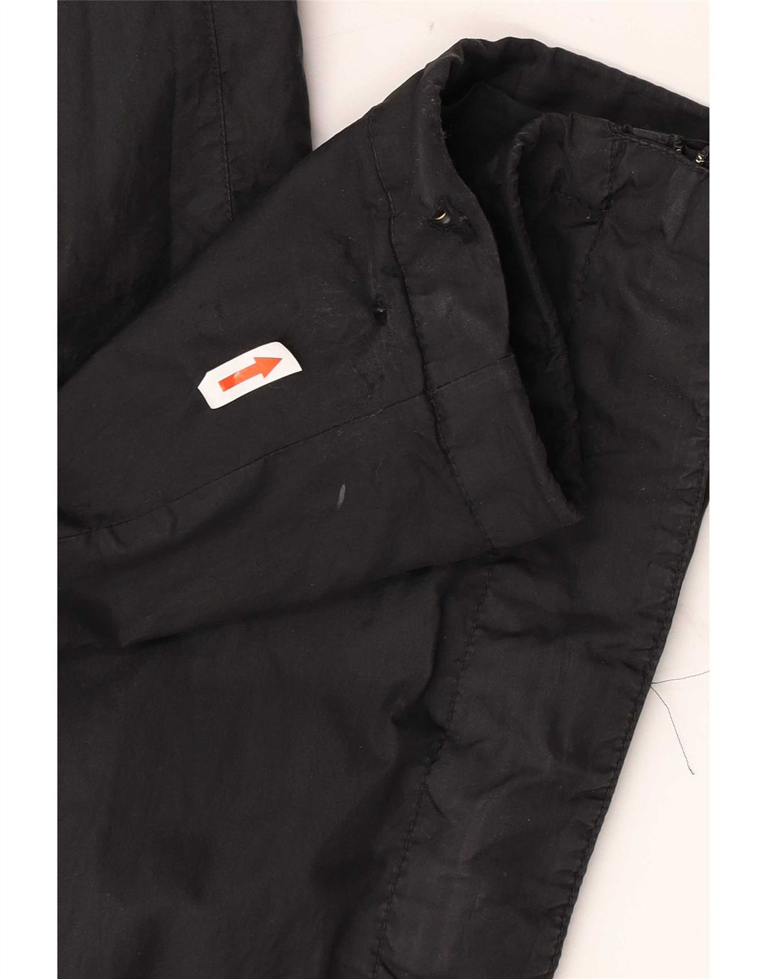 Nike Herren-Trainingshose aus mittelschwarzem Nylon