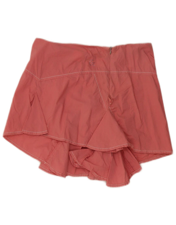 Guess Damen Asymmetrischer Rock IT 40 Small W32 Rosa Baumwolle