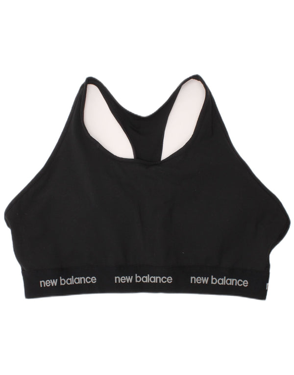 New Balance Damen Graphic Sport Bra Top XL Schwarz Sport
