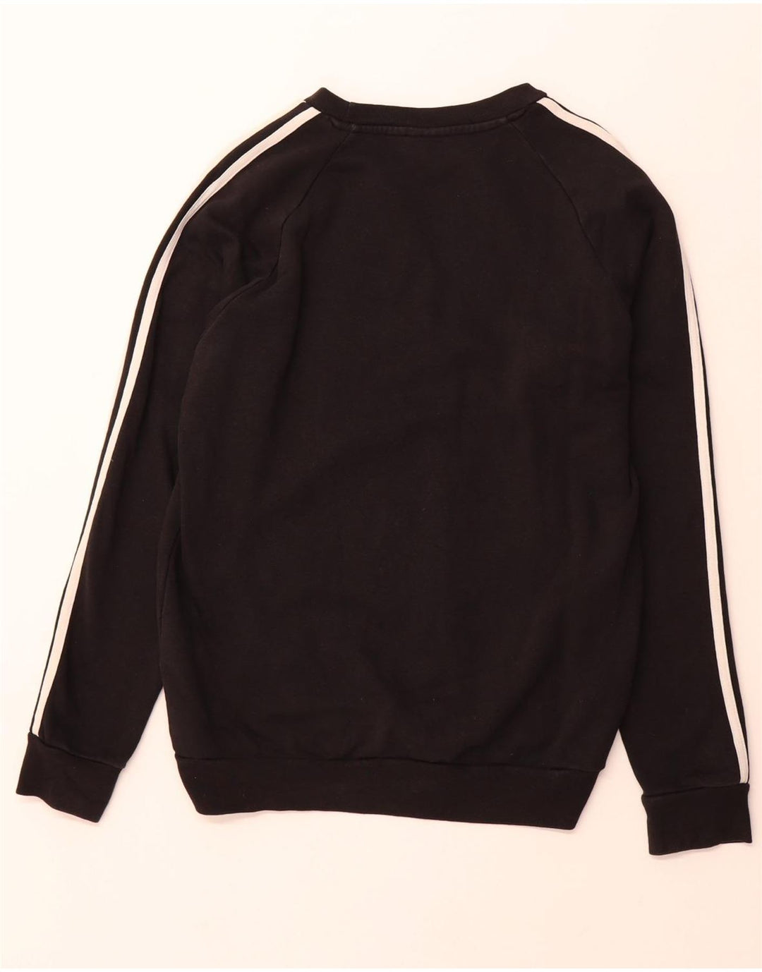 ADIDAS Herren Sweatshirt Pullover Small Schwarz Baumwolle