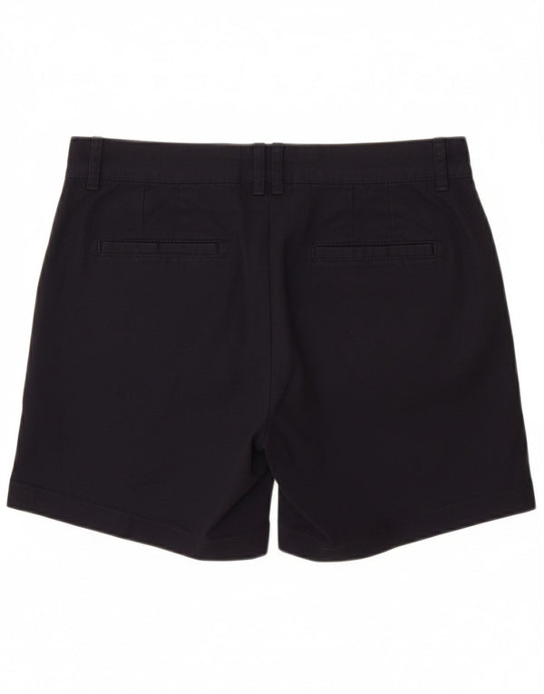 FAT FACE Damen Chinoshorts UK 8 Small W30 Marineblaue Baumwolle