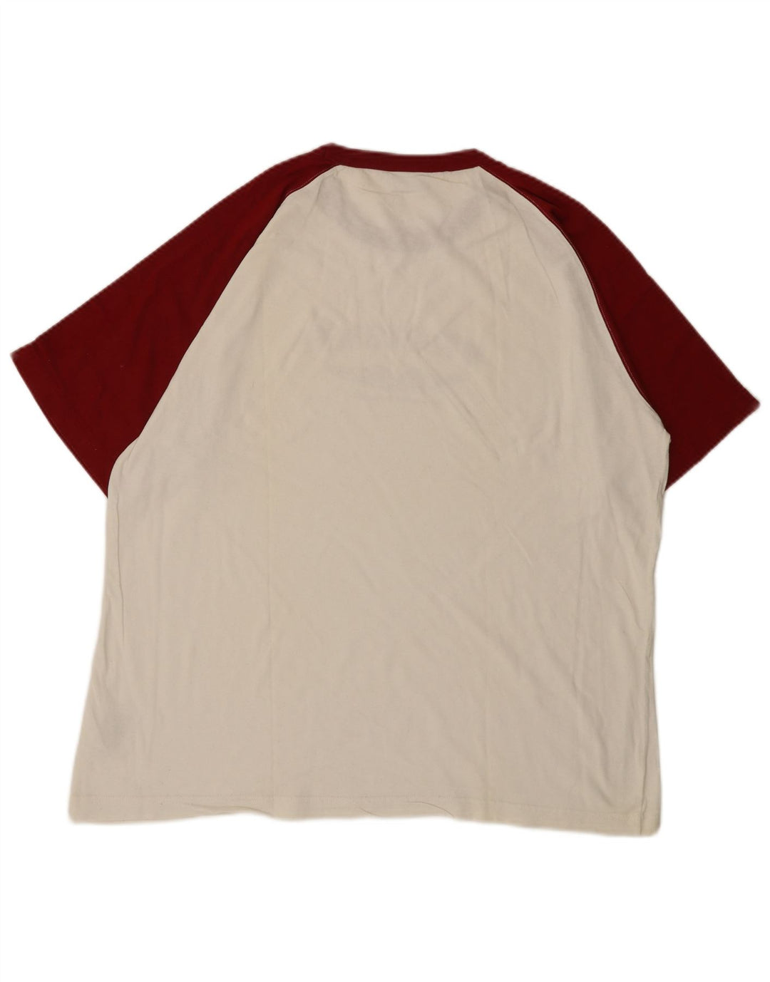 WRANGLER Herren-T-Shirt mit Grafik, XL, weiße Farbblock-Baumwolle