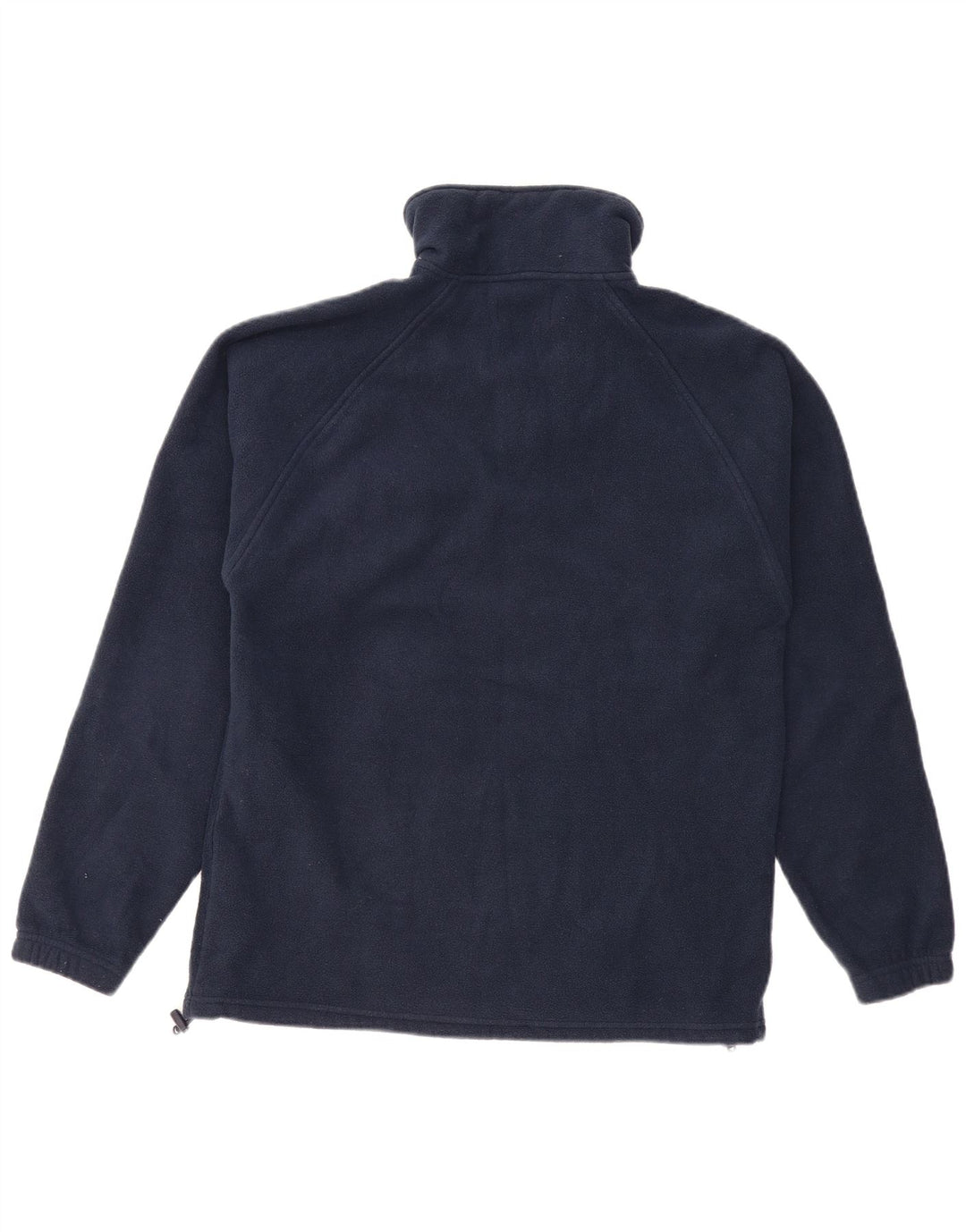 KAPPA Herren-Fleecepullover mit Reißverschluss am Hals, Größe S, Marineblau, Polyester