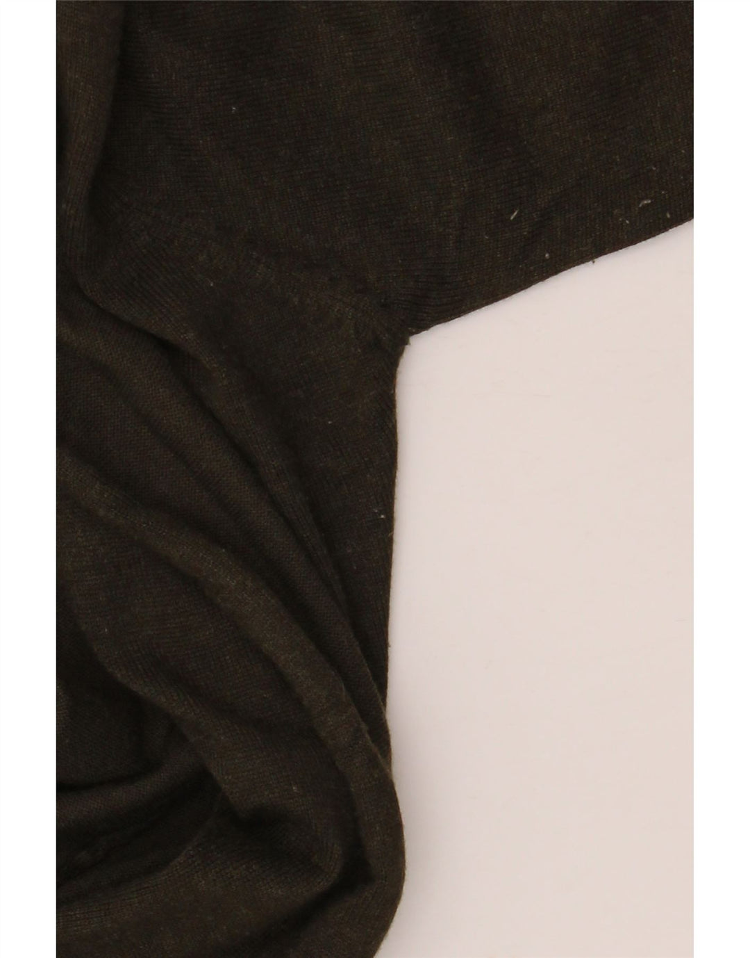 Offener Strickjackenpullover für Damen von ZARA, Gr. 10, klein, Khaki, Viskose