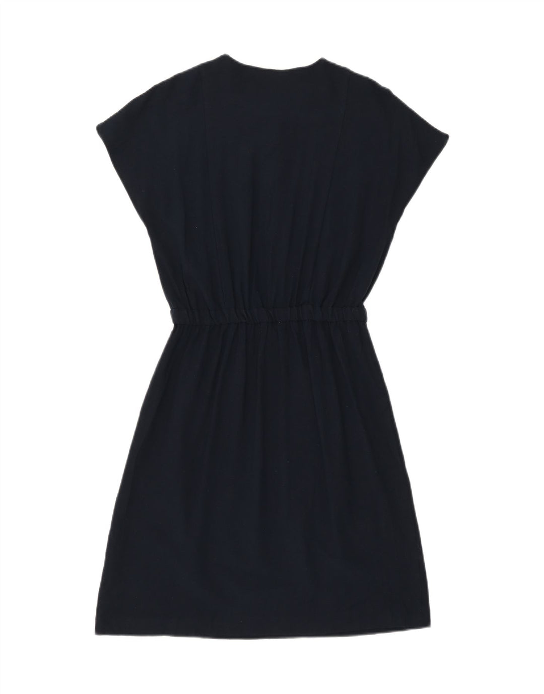 ZARA Womens A-Line Dress UK 10 Small Navy Blue Vintage Zara and Second-Hand Zara from Messina Hembry 