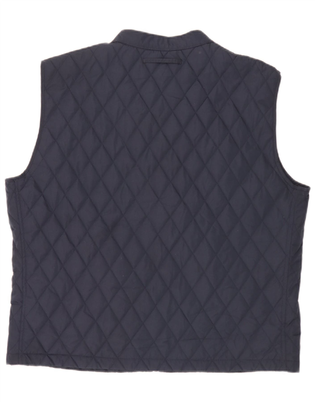 Zara Herren Steppweste UK 44 2XL Marineblau Polyester