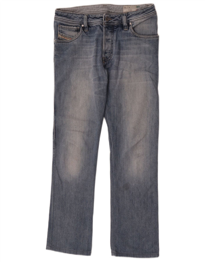 Diesel Damen Zaf Slim Jeans W30 L30 Blaue Baumwolle