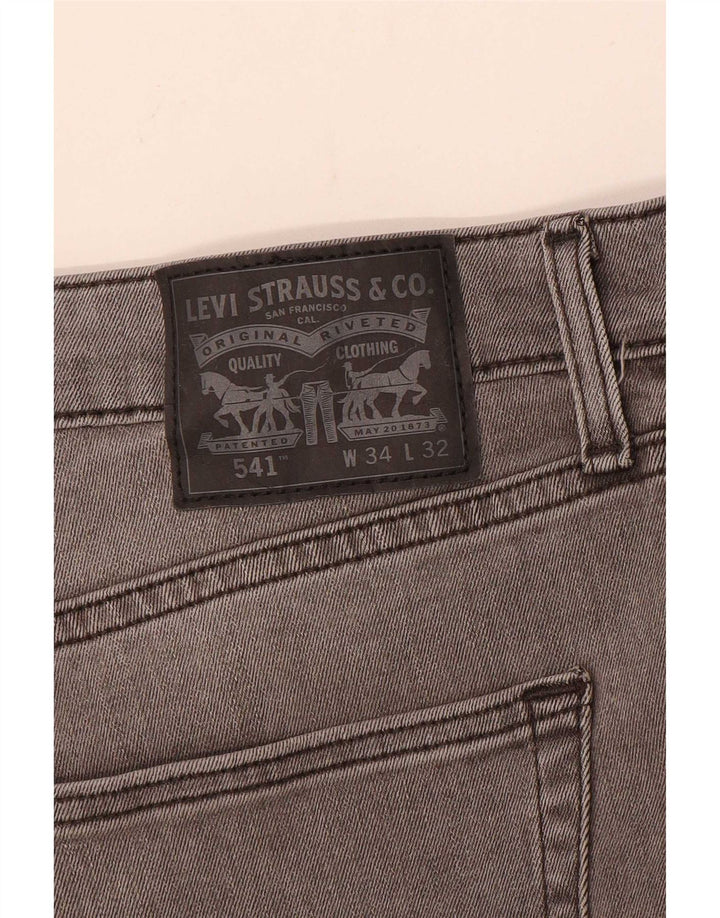 Levi's Herren 541 Tapered Jeans W34 L32 Grau
