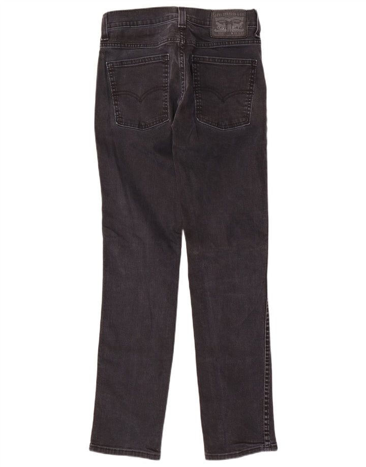 Levi's Damen 511 Slim Jeans W28 L32 Graue Baumwolle