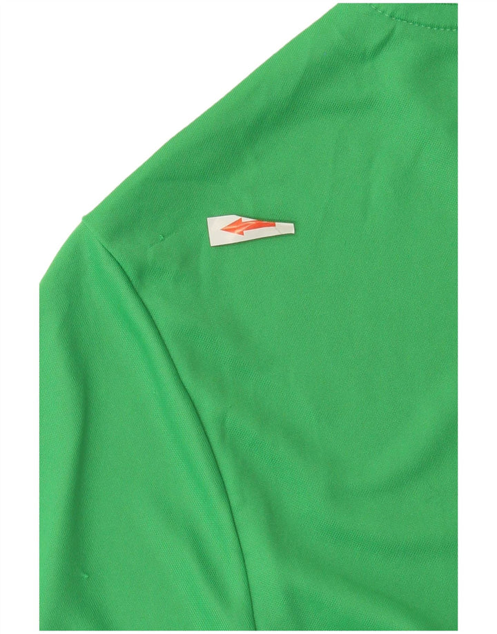 Nike Herren Dri Fit T-Shirt Top Large Grün Polyester