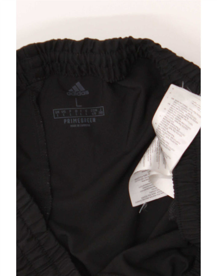 Adidas Herren-Trainingshose, Größe L, Schwarz, Polyester
