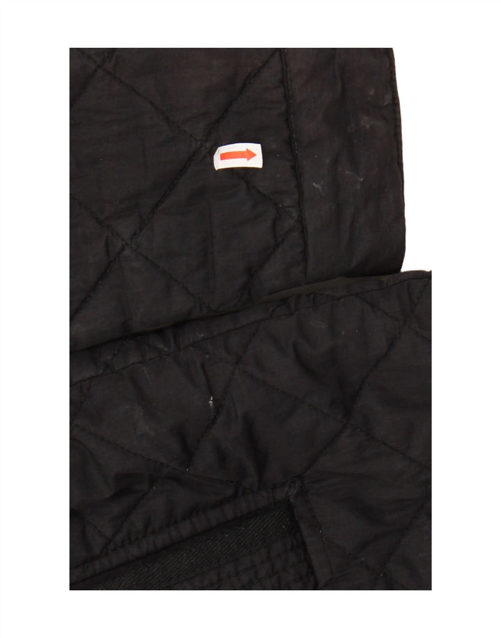 FAT FACE Herren Steppjacke UK 40 Large Schwarz