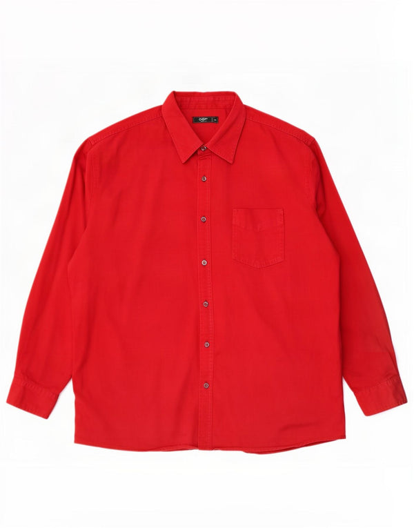 Cotton Traders Herrenhemd 2XL Rot