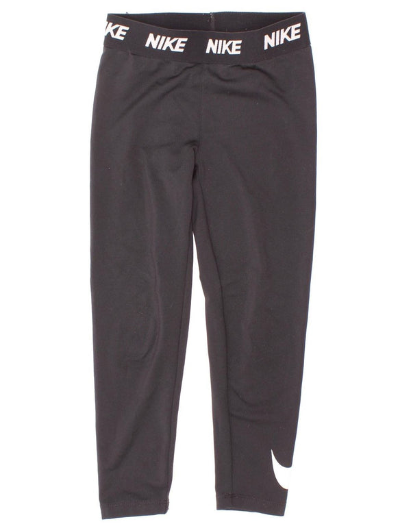 Nike Dri-Fit-Leggings für Mädchen, 5–6 Jahre, mittelgroß, Schwarz