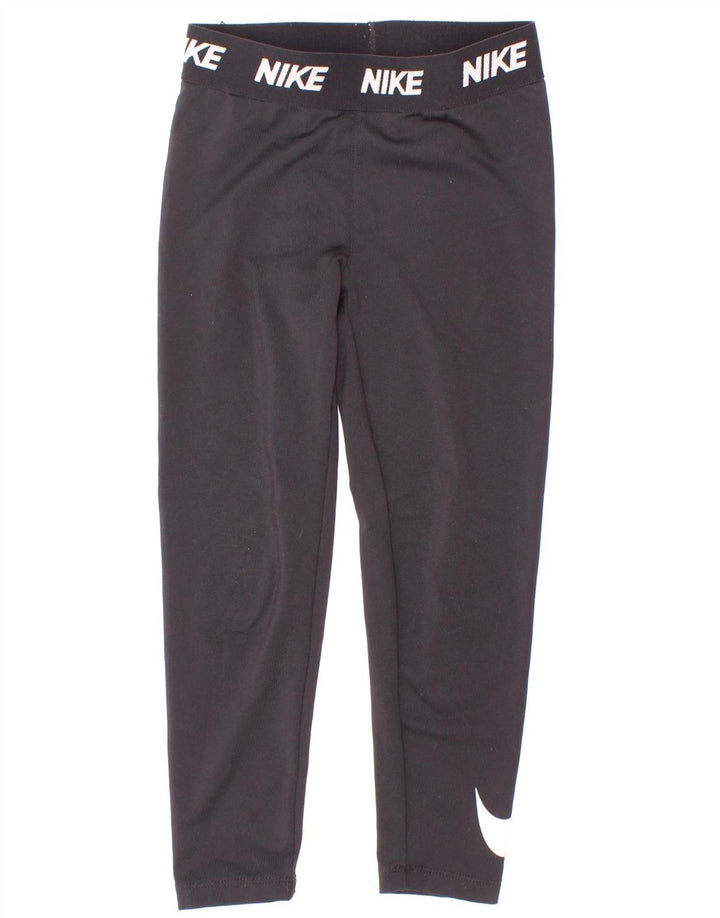Nike Dri-Fit-Leggings für Mädchen, 5–6 Jahre, mittelgroß, Schwarz