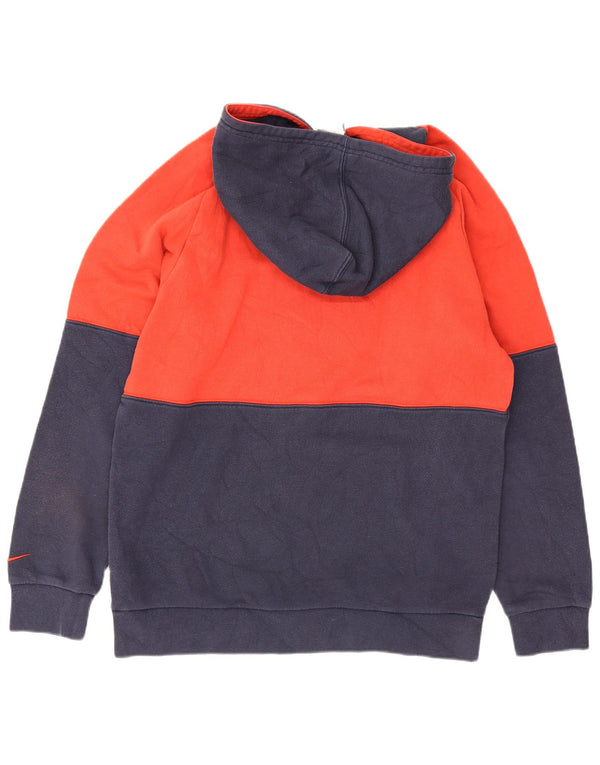 Nike Jungen-Kapuzenpullover mit Grafik, 13–14 Jahre, XL, Blau, Farbblock, Sport