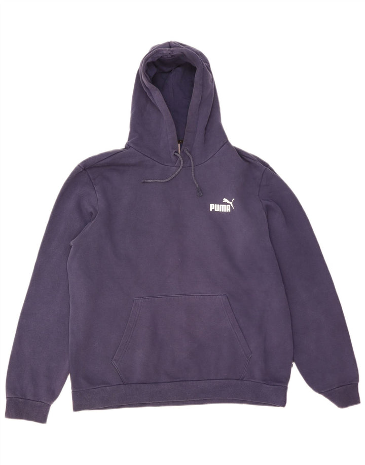 Puma Herren Kapuzenpullover, groß, marineblau, Baumwolle