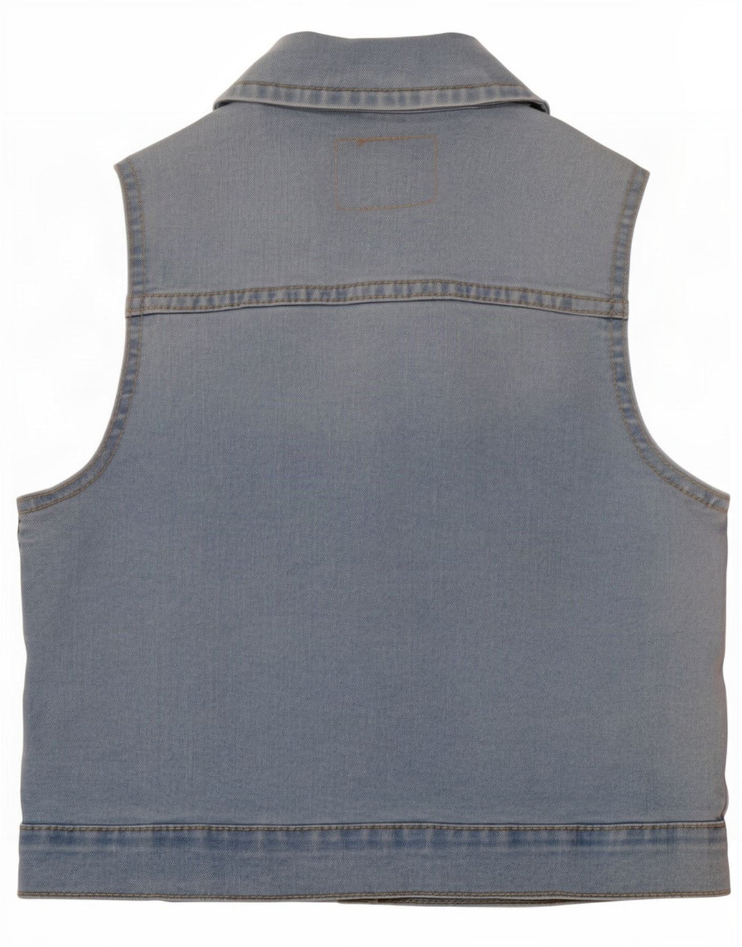 Levi's Jeansweste für Mädchen, 7–8 Jahre, Größe S, Blau, Baumwolle