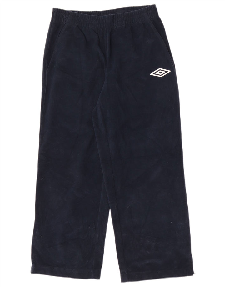 Umbro Damen-Fleece-Trainingshose, Größe S, Marineblau, Polyester
