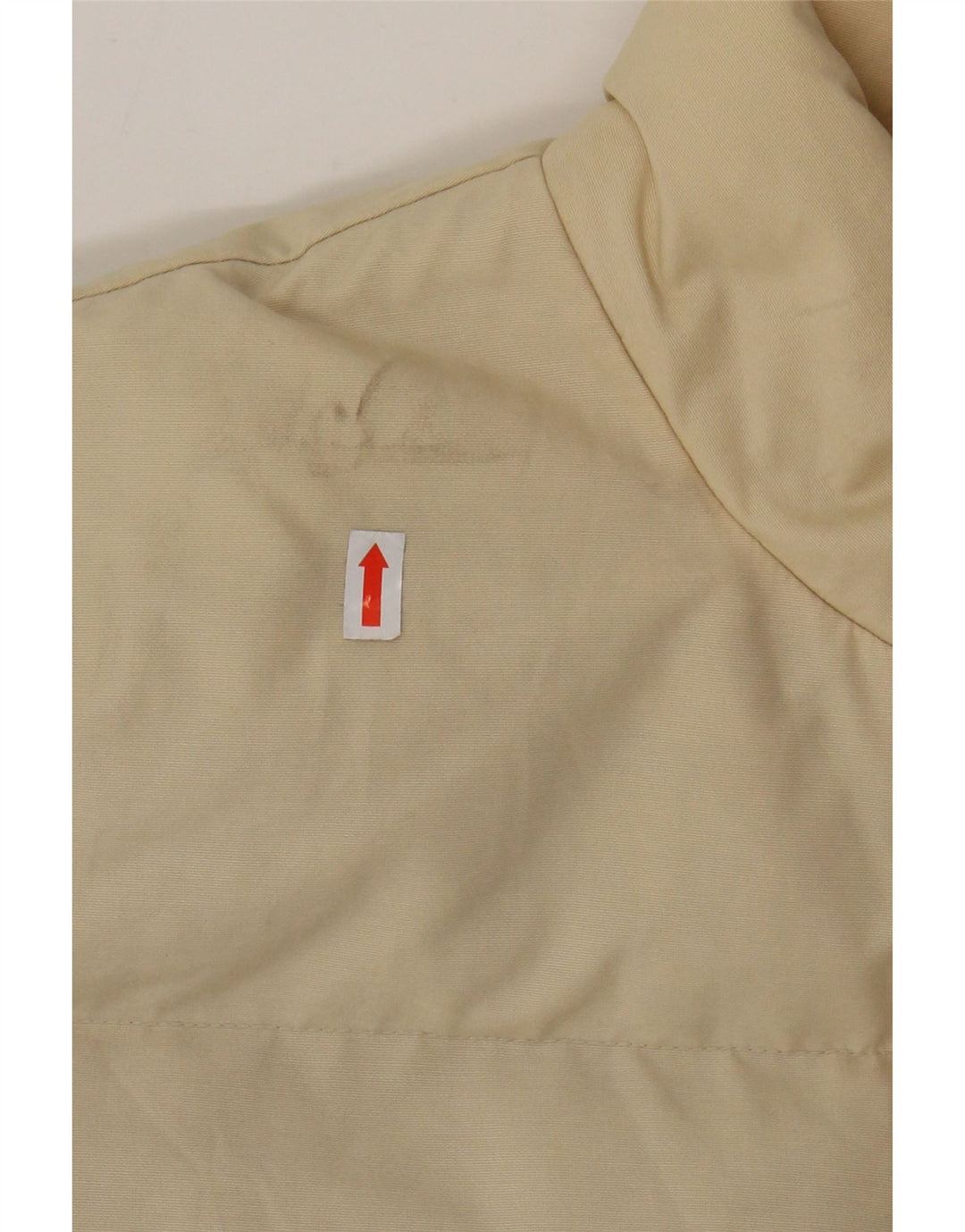 Woolrich Herren Wattierte Weste UK 42 XL Beige Nylon