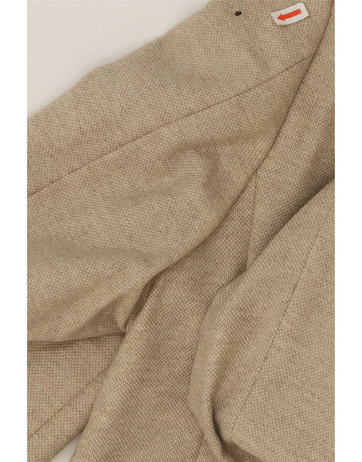 Hugo Boss Herren-Blazer mit 2 Knöpfen, EU 52, XL, beige Schurwolle