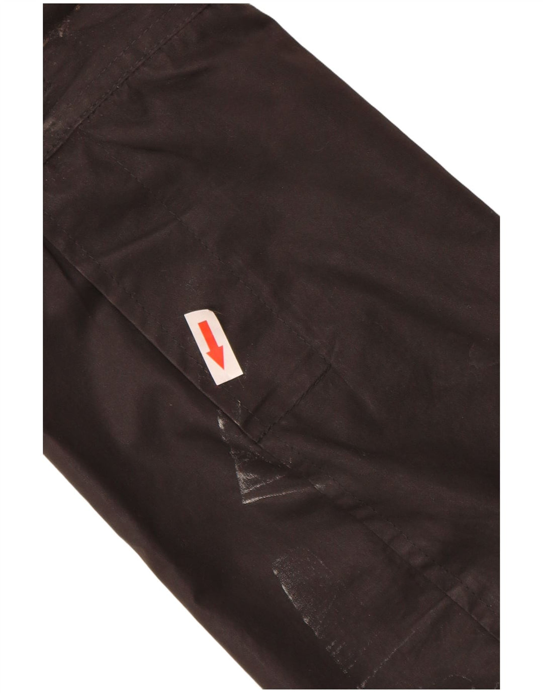 REISS Herrenmantel UK 36 Small Schwarz Baumwolle