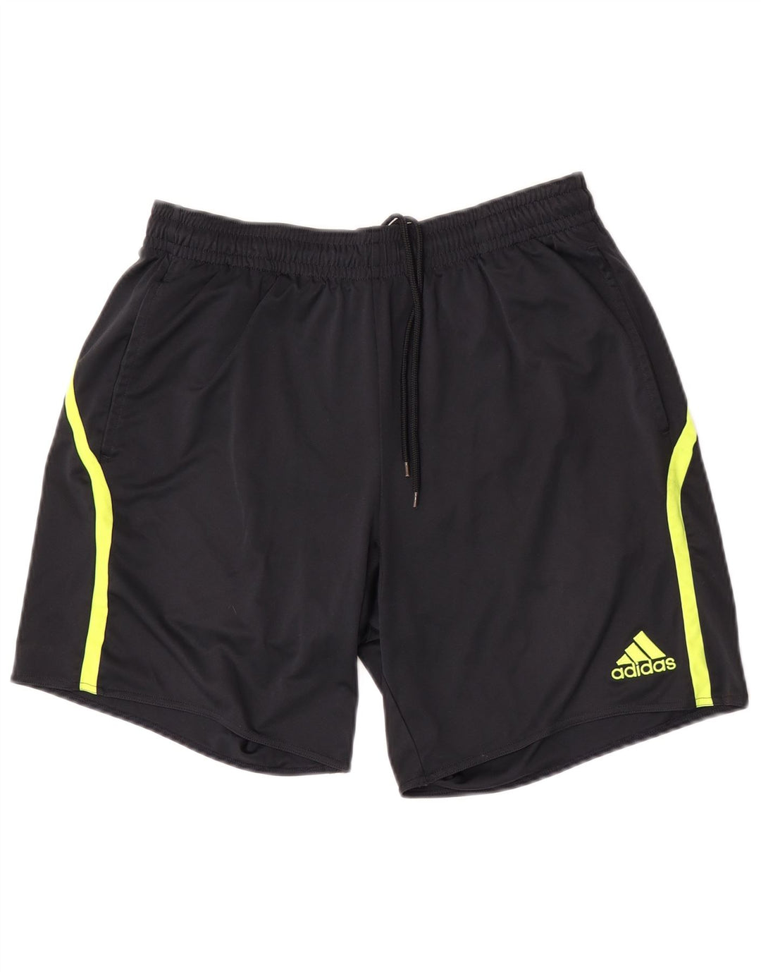 Adidas Herren Climacool Sportshorts, groß, schwarzes Farbblock-Polyester