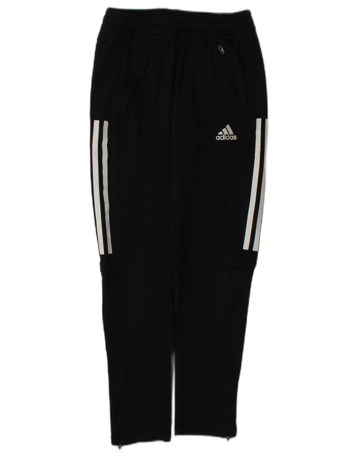 Adidas Jungen Aeroready Trainingshose 9–10 Jahre, schwarzes Polyester
