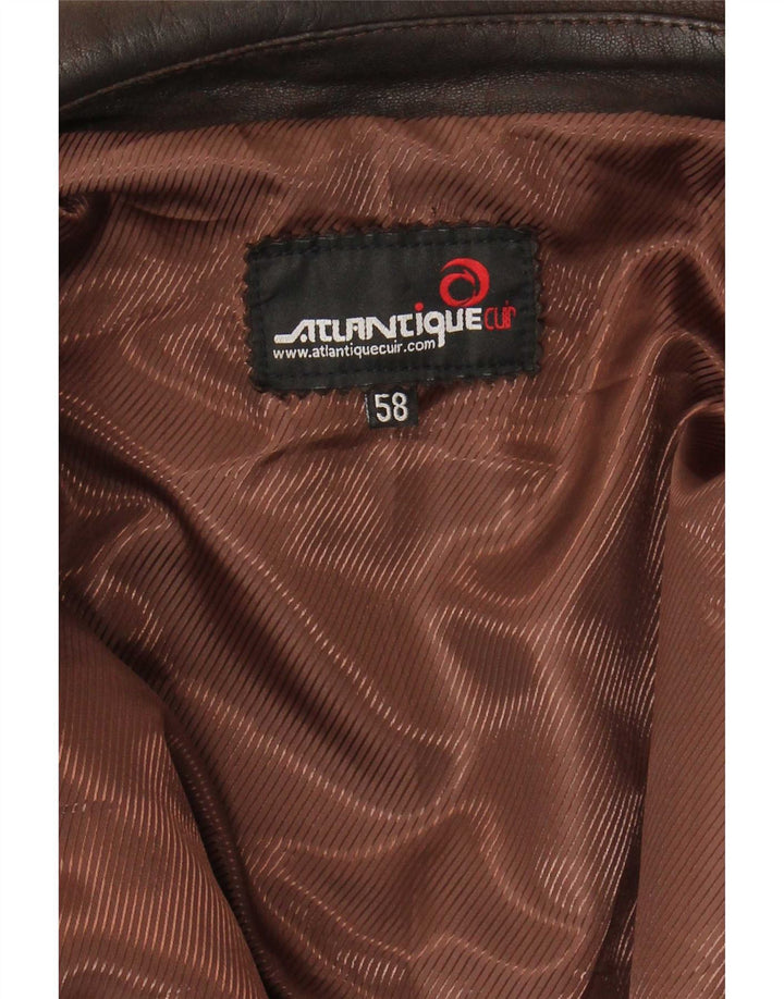 Vintage Herren Lederjacke UK 40 Large Braun