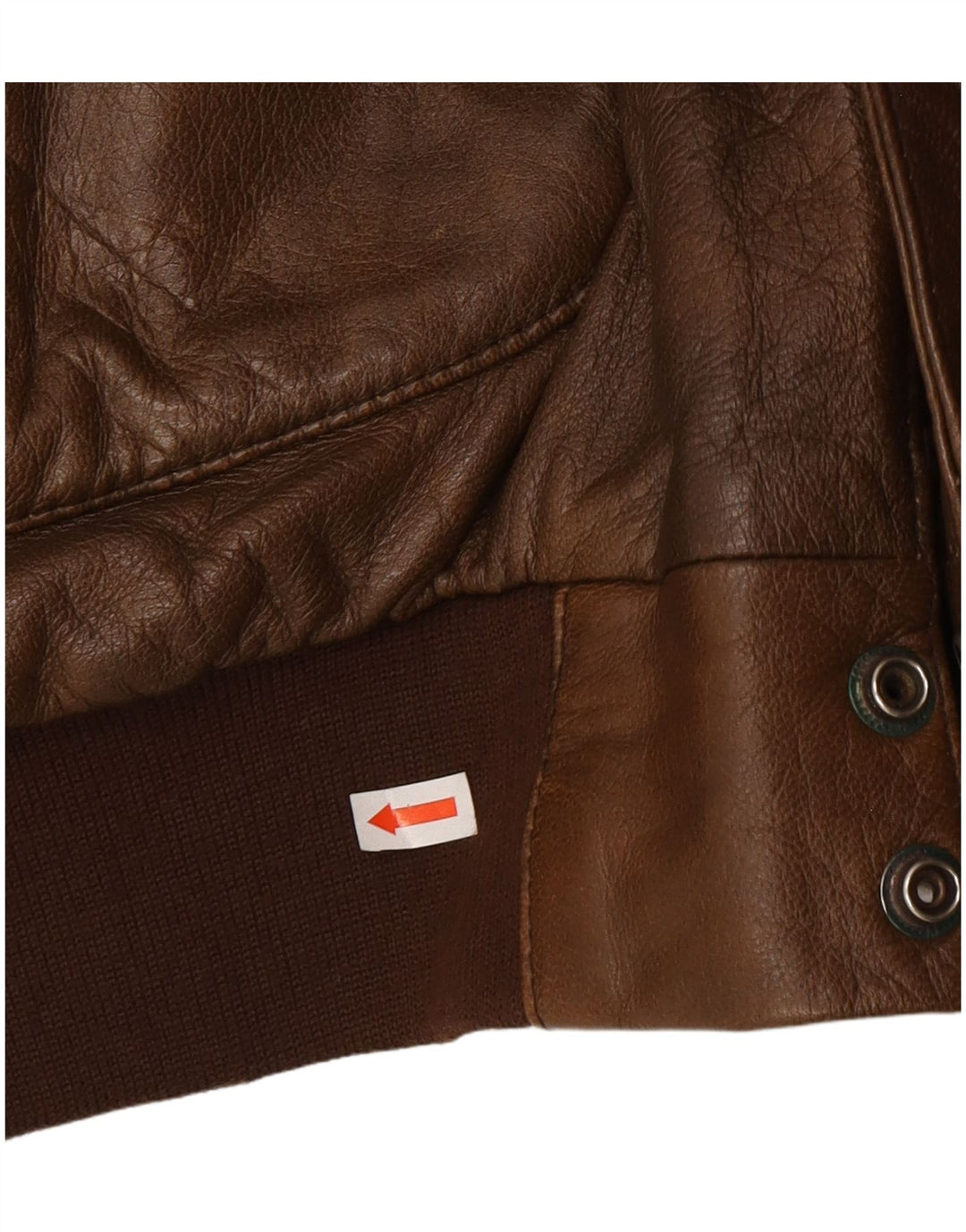 Outback Herren Lederjacke UK 42 XL Braunes Leder