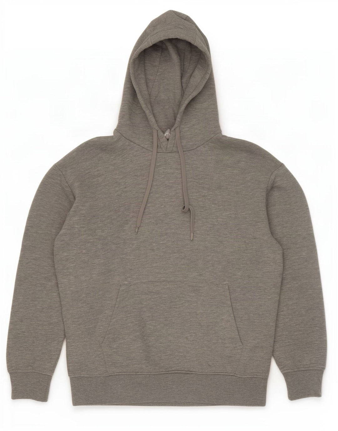 Zara Herren Kapuzenpullover Mittelgrau meliert