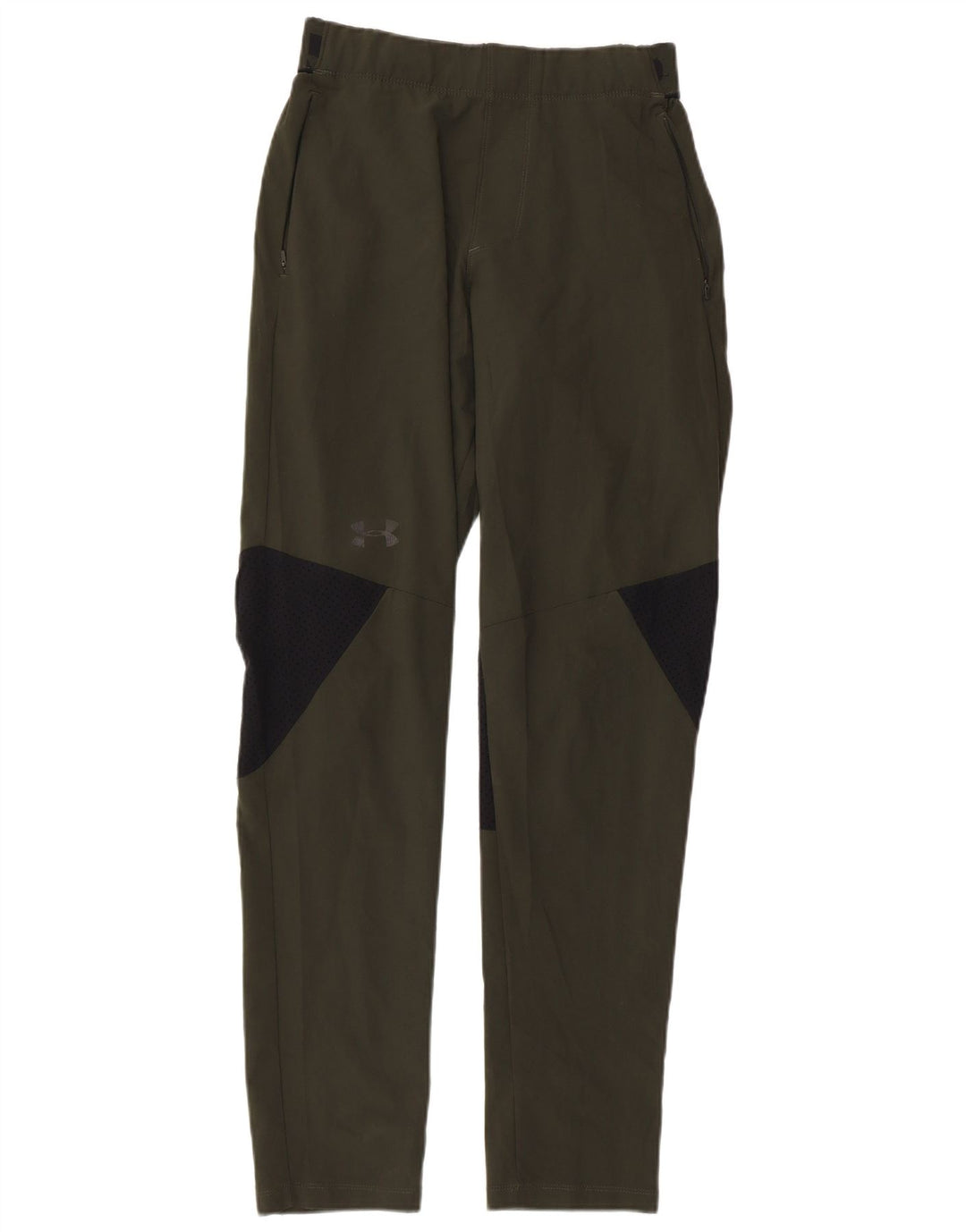 UNDER ARMOUR Herren-Trainingshose mit Grafik, Größe S, Khaki, Farbblock