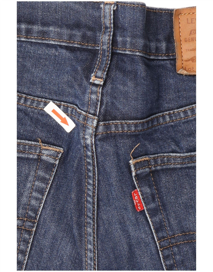 Levi's Herren 511 Tapered Slim Jeans W32 L32 Blaue Baumwolle