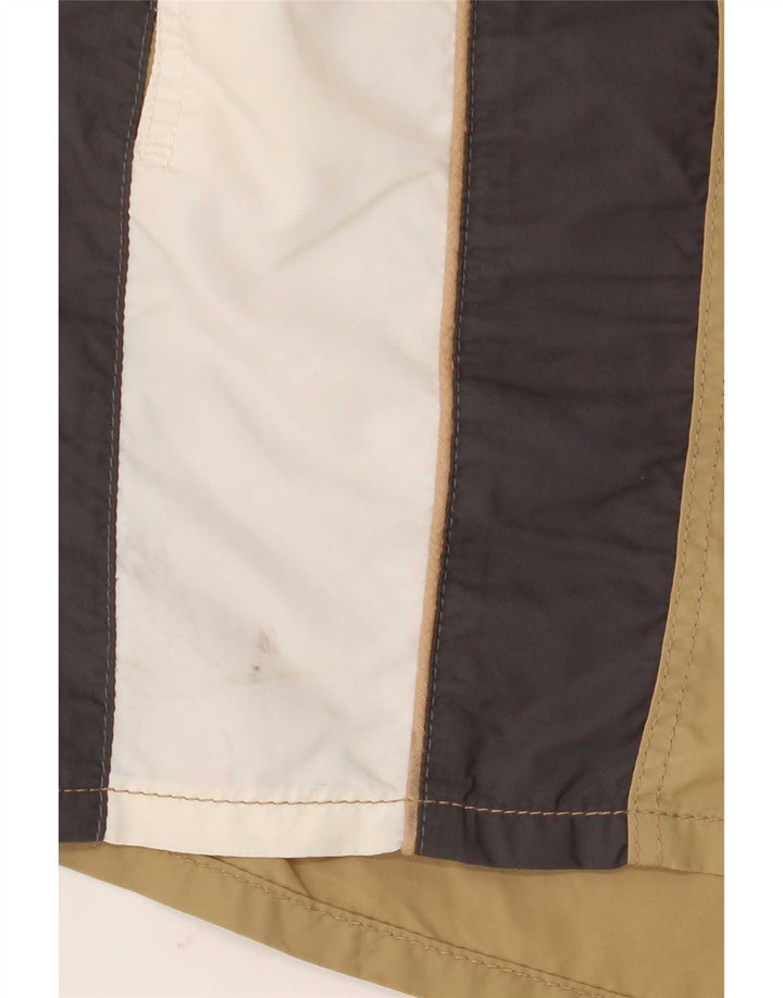 North Sails Herren-Badeshorts in mittelbeigem Farbblockdesign