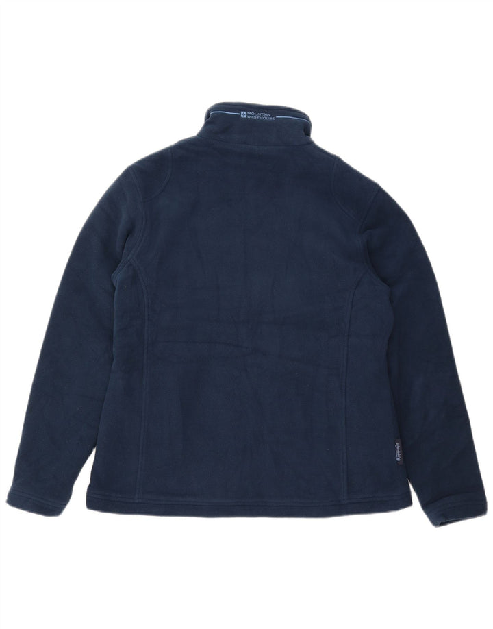 Mountain Warehouse Fleecejacke für Damen, UK 14, Größe L, Marineblau, Polyester