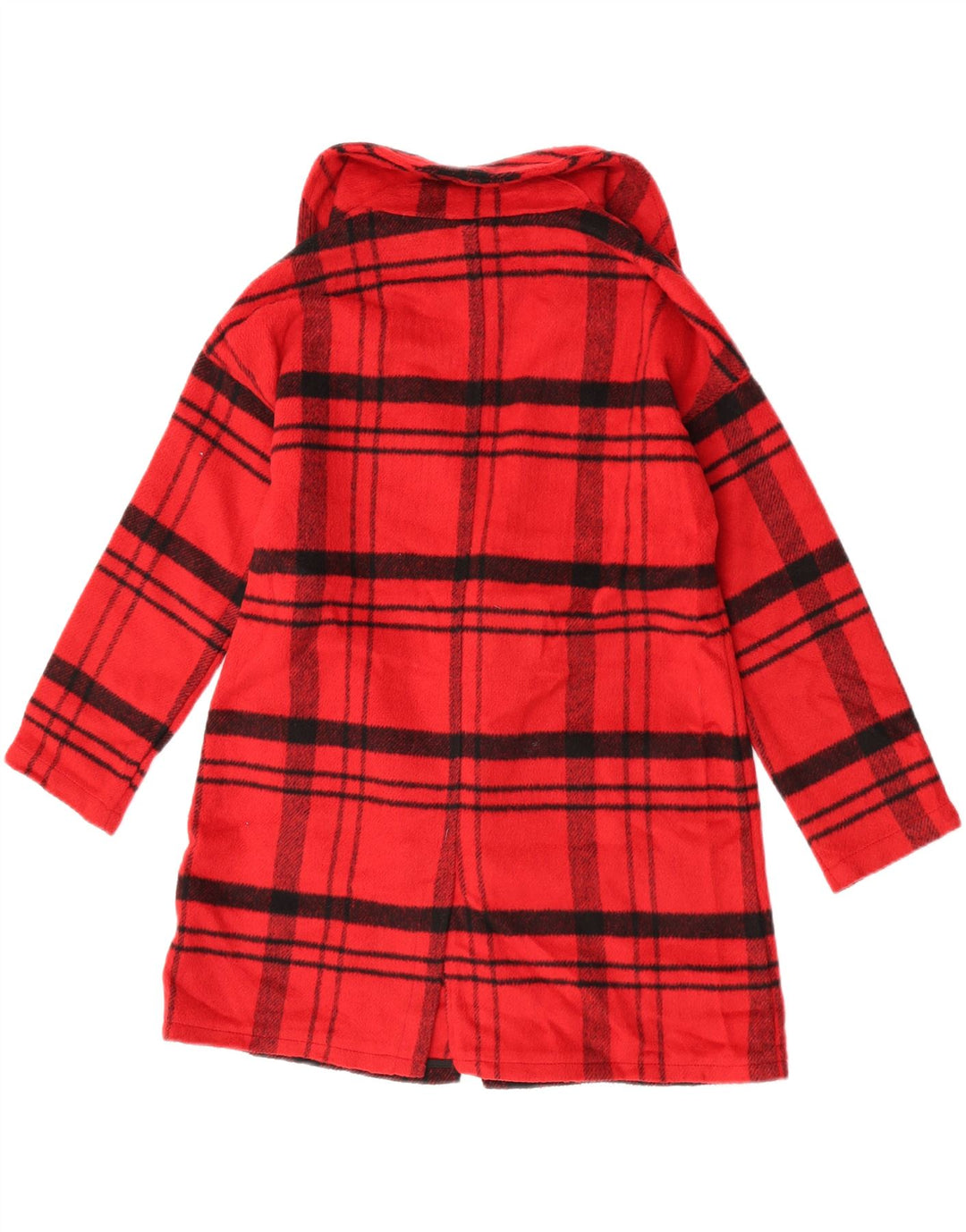 Marks & Spencer Mädchenmantel, 11–12 Jahre, rot kariertes Polyester