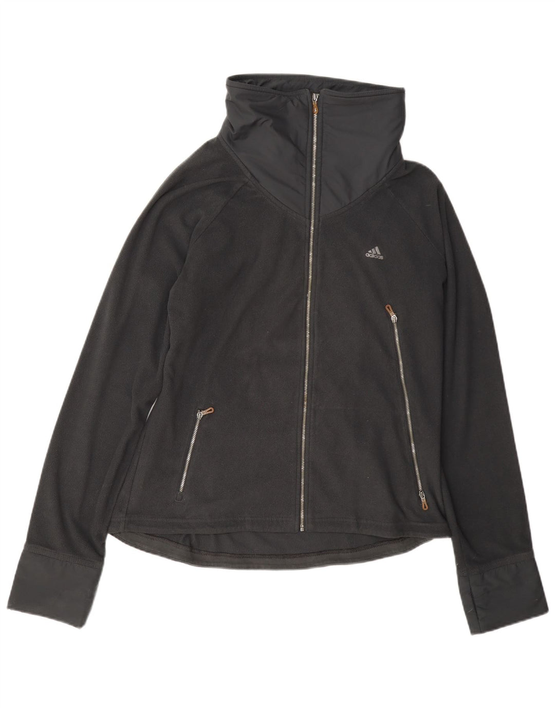 Adidas Damen Clima 365 Trainingsanzug Top Jacke UK 14 Mittelgrau