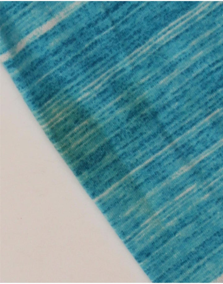 HOLLISTER Herren-Kapuzenpullover aus mittelblau gesprenkelter Baumwolle