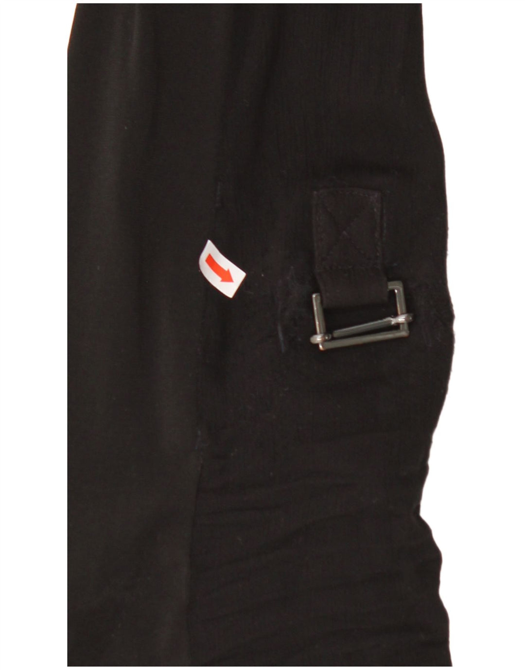 CALVIN KLEIN Damen Hemdbluse UK 12 Medium Schwarz Polyester