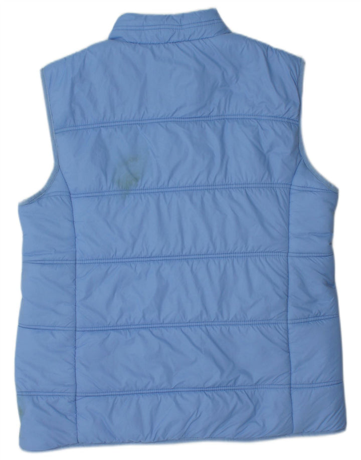 Crew Clothing Wattierte Damenweste UK 16 Large Blaues Nylon
