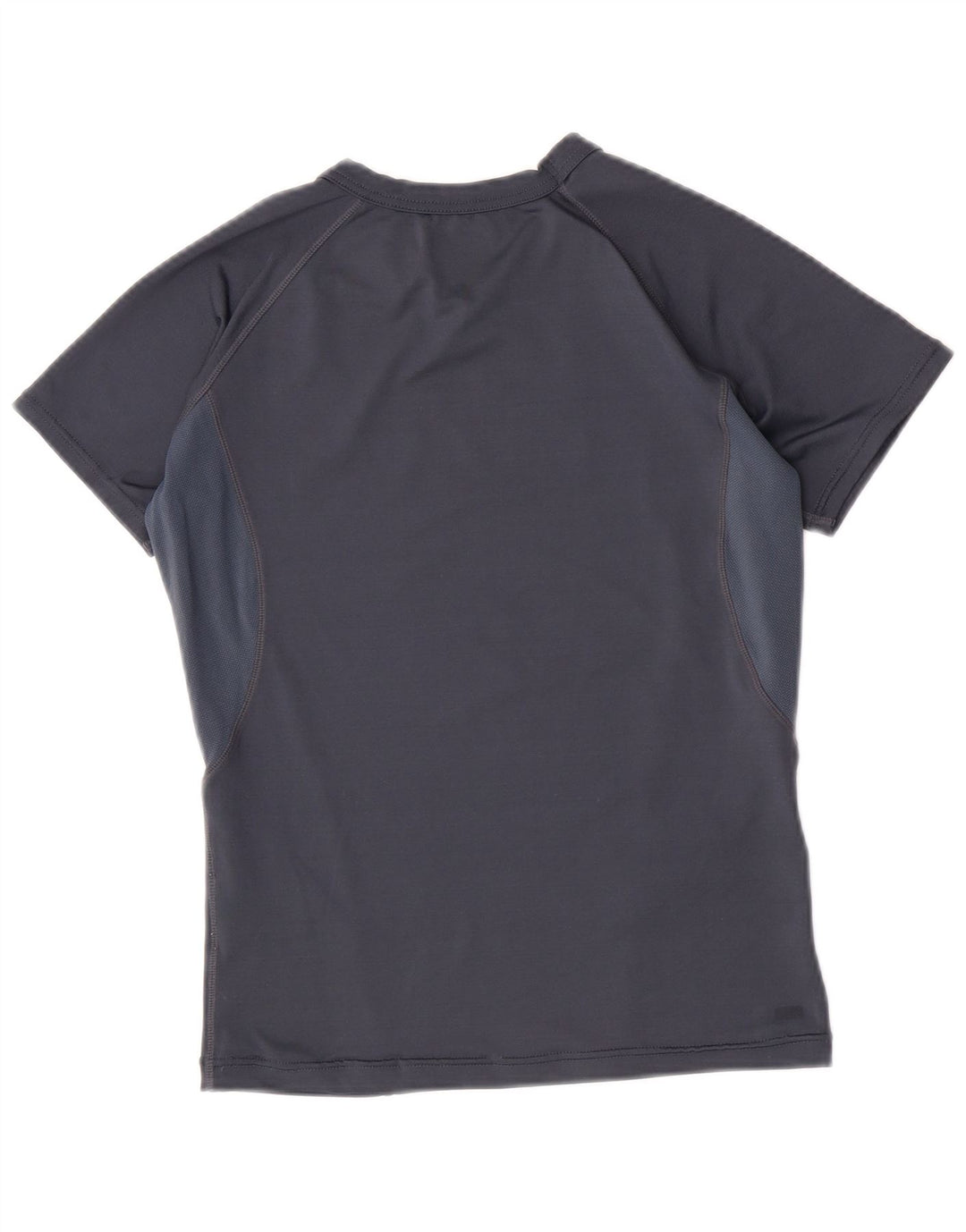 Reebok T-Shirt für Jungen, 11–12 Jahre, graues Colourblock-Polyester