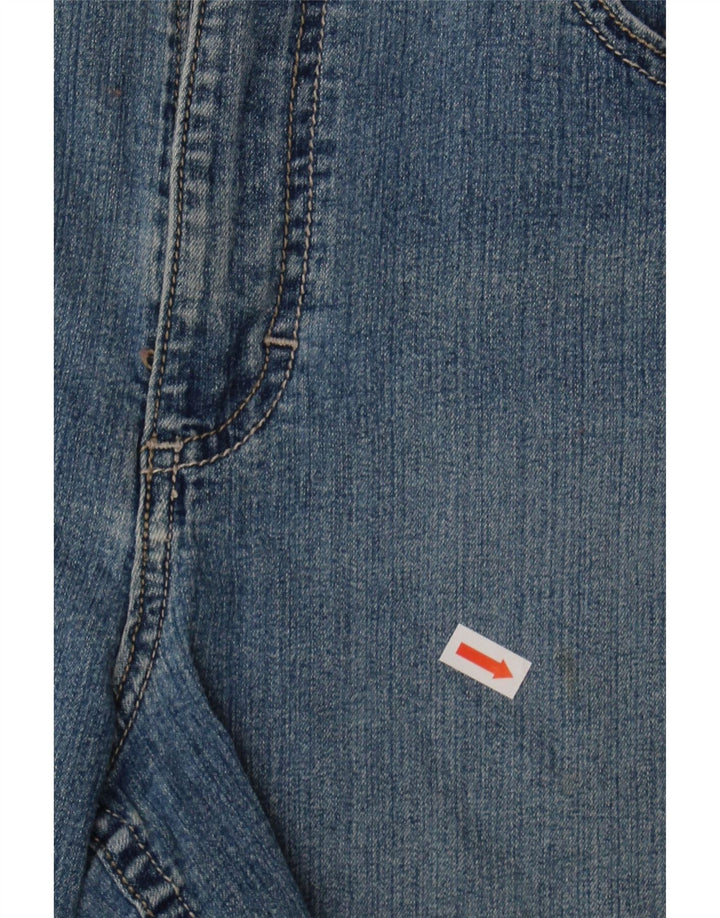 LEE Womens Riders Mid Rise Denim Shorts Medium W32  Blue Cotton Vintage Lee and Second-Hand Lee from Messina Hembry 