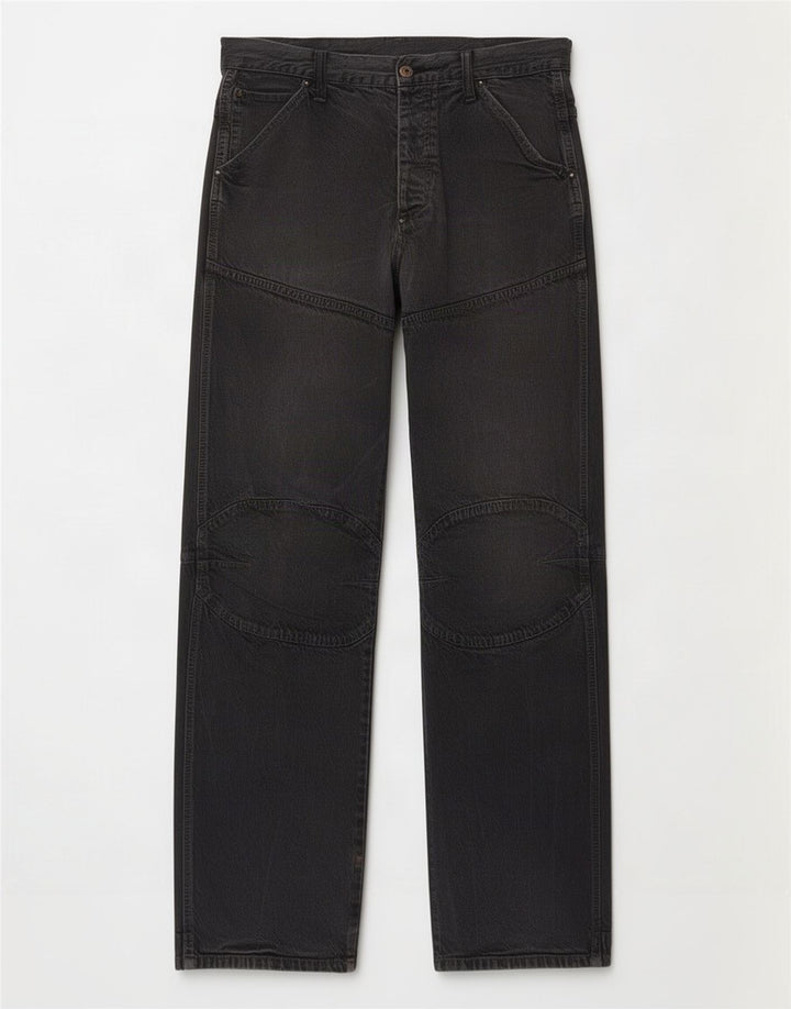G-Star Herren Straight Jeans W33 L36 Graue Baumwolle