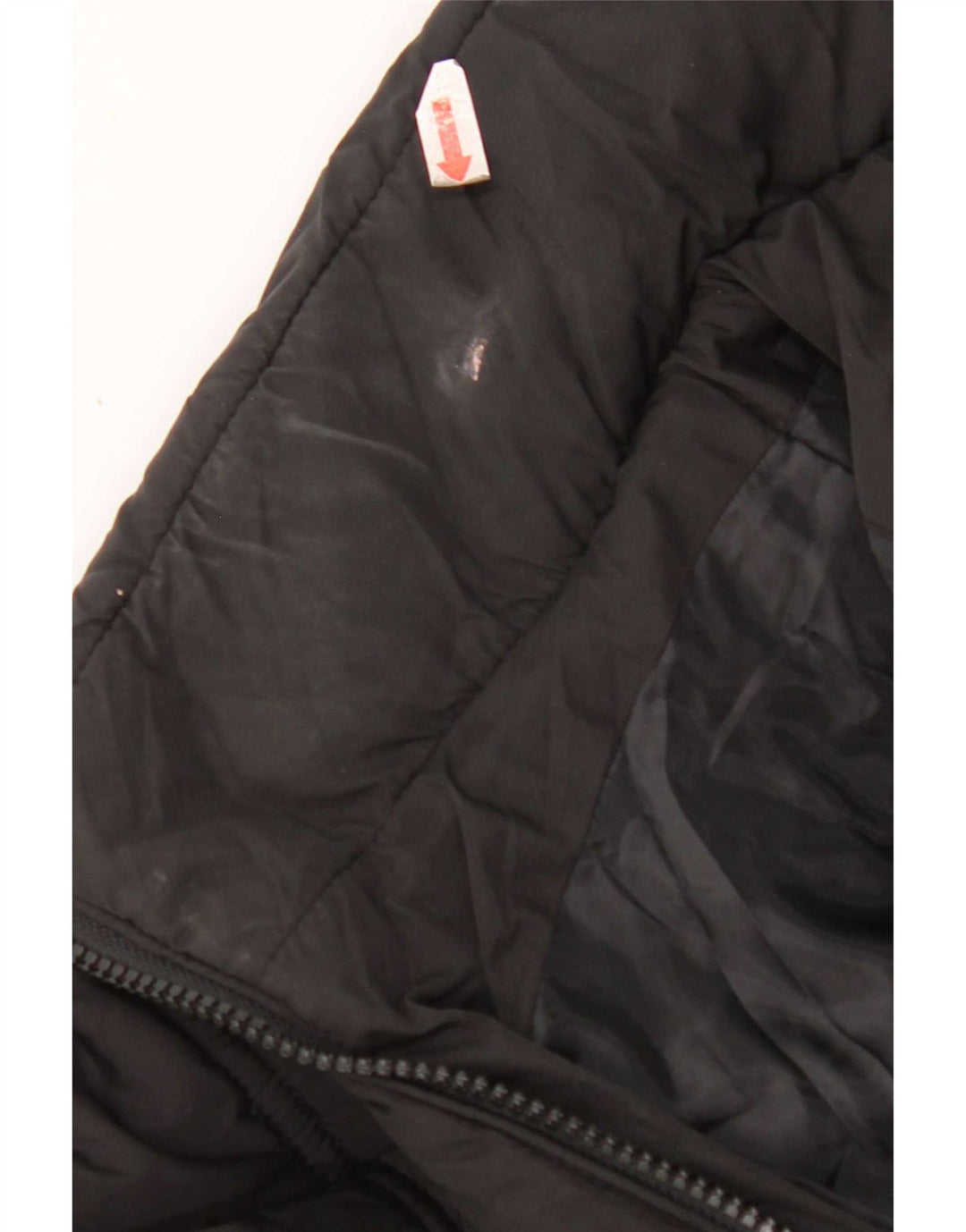 Marks & Spencer Wattierte Damenjacke mit Kapuze, UK 12, Mittelschwarz, Polyester